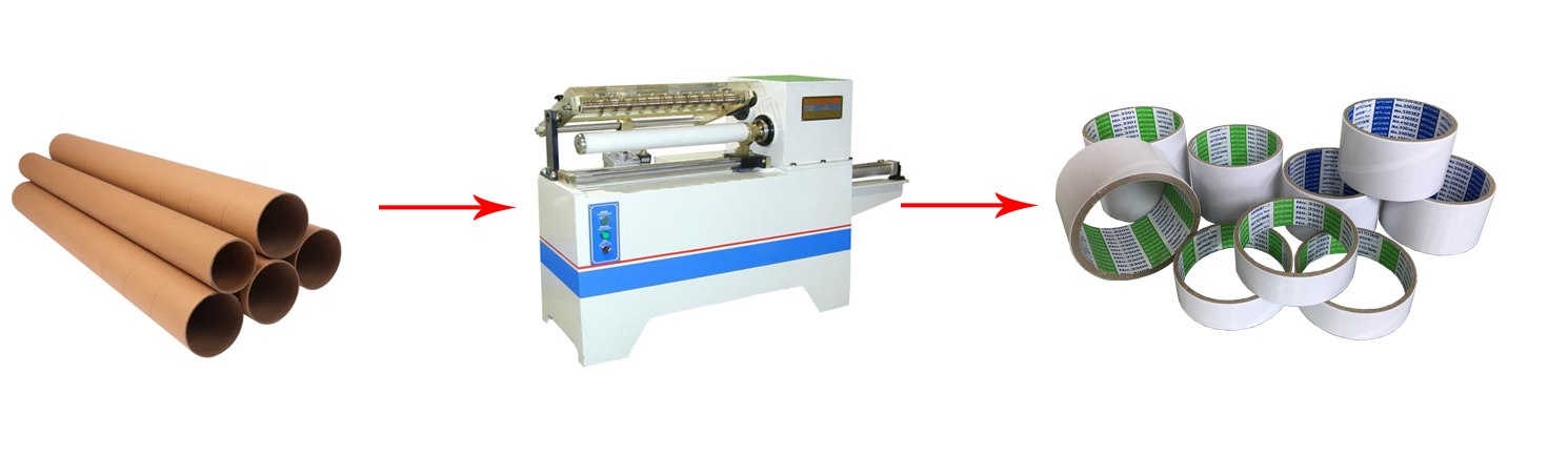 GD-211C BOPP Transparent Tape Slitting Rewinding Machine