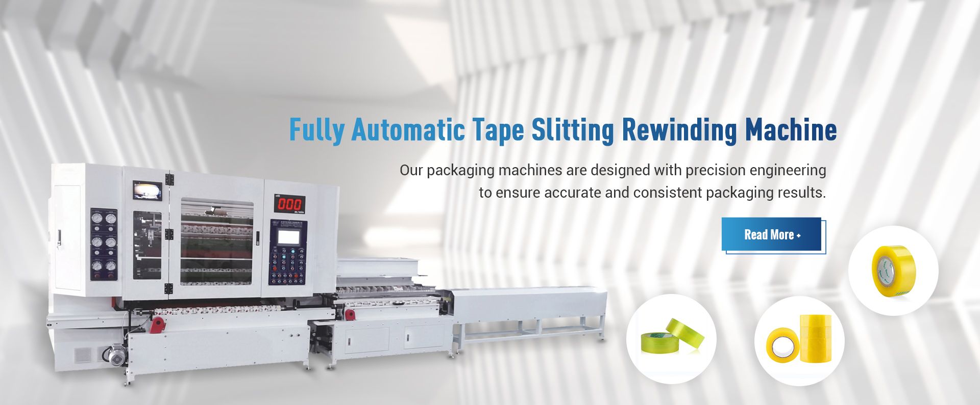 Fully Automatic Tape Slitting Rewinding Machine