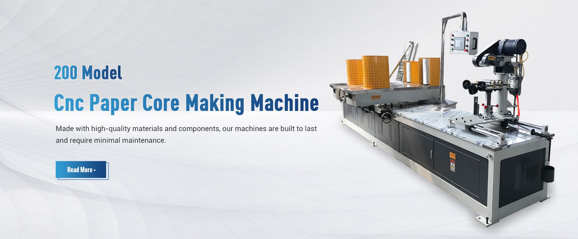 CNC Paper Core Making Machine