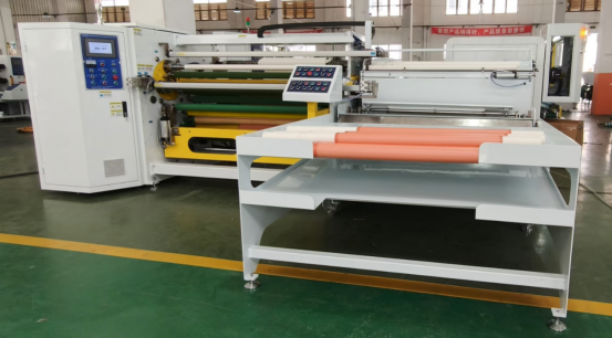 Fully automatic medical tape rewinding machine